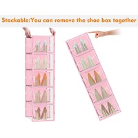 Simpdiy Shoe Storage 12 Pack Xlarge Shoe Organizer For Closet Shoe Boxes Clear Plastic Stackable Shoe Storage Boxes For Size