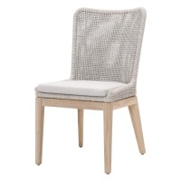 Mesh Outdoor Dining Chair Set Of 2