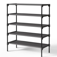 Kitsure Shoe Rack Premium Nonwoven Shoe Rack Shelf Shoe Organizer For Closet Entryway Garage Corridor Sturdy Durable