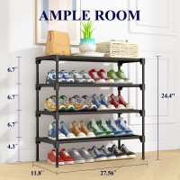 Kitsure Shoe Rack Premium Nonwoven Shoe Rack Shelf Shoe Organizer For Closet Entryway Garage Corridor Sturdy Durable