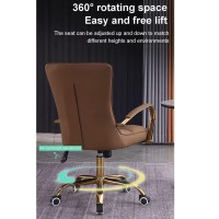 Ergonomic Office Chair Adjustable Height,Executive Computer Chair Comfortable Desk Chairs With Wheels,Conference Room Task Chairs Modern Swivel Chair