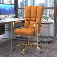 Ergonomic Office Chair Adjustable Height,Executive Computer Chair Comfortable Desk Chairs With Wheels,Conference Room Task Chairs Modern Swivel Chair