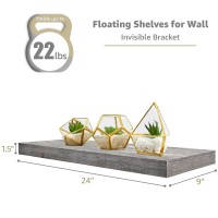 Sorbus Floating Shelves Wall Shelves For Bedroom Kitchen Living Room Bathroom Shelves Over The Toilet Home Decor Farmhouse