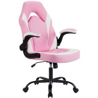 Dumos Ergonomic Computer Gaming Chair Home Office Desk With Pu Leather Lumbar Support Height Adjustable Big And Tall Video Ga