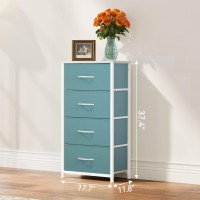 Yitahome Storage Tower With 4 Drawers Fabric Storage Tower Organizer Unit For Bedroom Living Room Hallway Closets Sturdy