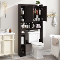 Over The Toilet Storage Cabinet Farmhouse Storage Cabinet Over Toilet With Barn Door Home Spacesaving Toilet Rack For Bathroo