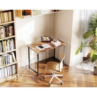 Casaottima 32 Inch Small Computer Desk For Home Office Study Writing Table For Small Spaces Simple Modern Desk With Headphone