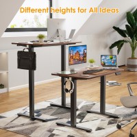 Stary Electric Standing Desk Adjustable Height Sit Stand Home Office Desk With Splice Board