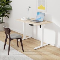 Stary Electric Standing Desk Adjustable Height Sit Stand Home Office Desk With Splice Board