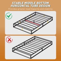 Jwifsef Twinboxspring Twin Box Spring 5 Inch Only Easy To Assemble Box Spring Twin Metal Sturdy Heavy Duty Structure With Fab