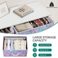 Yitahome Wide Storage Tower With 5 Drawers Fabric Dresser Organizer Unit For Bedroom Living Room Closets Sturdy Steel Fra