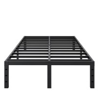 Shland Full Bed Frame 16 Inch Sturdy Platform Bed Frame No Box Spring Needed Heavy Duty Metal Full Size Bed Frame Easy Assembl