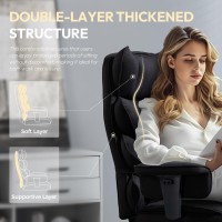 Dowinx Big And Tall Office Chair With Pocket Spring Cushion And Lumbar Support High Back Computer Gaming Chair With Adjustable A