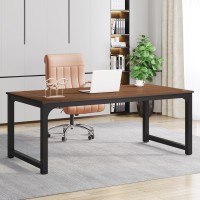 Tribesigns Modern Computer Desk 708 X 354 Inch Large Executive Office Desk Computer Table Study Writing Desk Workstation For