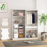 Cahome Wire Cube Storage 12 Cube Organizer Metal C Grids Modular Shelves Units Closet Organizer Ideal For Home Office L