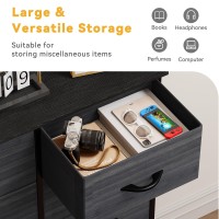 Dwvo Dresser With 8 Drawers Fabric Storage Tower Organizer Unit For Bedroom Hallway Closets Sturdy Steel Frame Wooden To