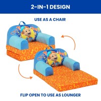 Delta Children Cozee Buddy Flipout Kids Chair Blippi