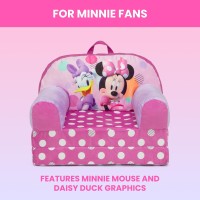 Delta Children Minnie Mouse Cozee Buddy Flipout Kids Chair Pink