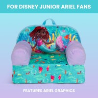 Delta Children Cozee Buddy Flipout Kids Chair Disney Juniors Ariel