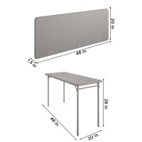 Cosco 20 X 48 Vinyl Top Folding Table