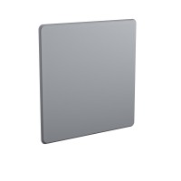 Cosco 34 Square Vinyl Tabletop Folding Table Gray