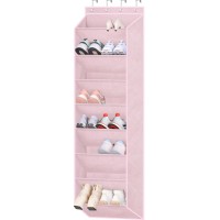 Sleeping Lamb Over The Door Shoe Organizer For Closet Kids Shoe Storage For Hanging Shoe Rack For Door With Large Deep Pockets