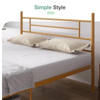 Novilla Queen Bed Frame With Headboard And Footboard 14 Inch Metal Platform Bed Frame With Under Bed Storage No Box Spring Nee