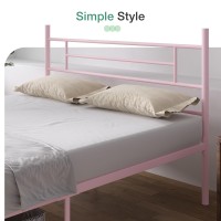 Novilla Full Size Bed Frame With Headboard And Footboard 14 Inch Metal Platform Bed Frame With Under Bed Storage No Box Spring