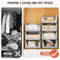 Clothes Storage 4 Pack Plastic Drawer Storage For Closet Organizers And Storage Stackable Closet System For Towel Toy Tshirt S