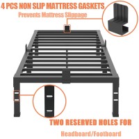 Fuiobyvv Twin Xl Bed Frames 16 Inch Heavy Duty Metal Platform Bed Frame Twin Xl Size Support Up To 3500 Lbs No Box Spring Need