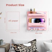 Floating Shelves For Bedside Shelf Accessories Organizer Wall Mount Self Stick On Cute Room Decor Aesthetic Girls Room Decor