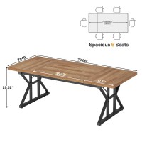 Tribesigns 708Inch Executive Desk Large Computer Office Desk Workstation Modern Simple Style Laptop Desk Study Writing Table