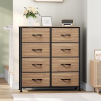 Yitahome Dresser With 8 Drawers Fabric Storage Tower Organizer Unit For Bedroom Living Room Hallway Closets Sturdy Steel