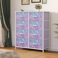 Yitahome Fabric Dresser Drawer Tall Storage Dresser With 8 Drawers Dresser Chest Of Drawers Storage Drawer Organizer For Cl