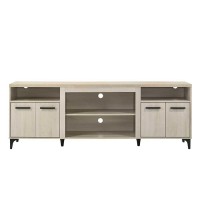 Evander 70 Inch W Oak Finish 4Door Tv Stand