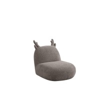 Weston 215W Brown Chenille Deershaped Kids Chair