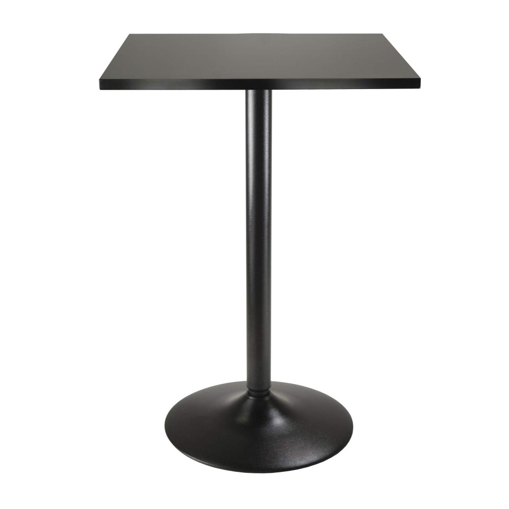 Obsidian Square Dining Table, Black