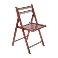 Robin 4-Pc Folding Chair Set, Walnut