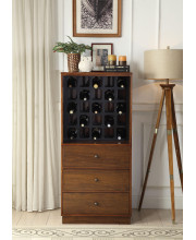 Wiesta - Wine Cabinet Walnut