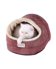 Armarkat Indian Red Cat Bed Size, 18-Inch by 14-Inch
