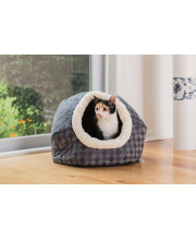 Armarkat Cat Bed Model C44, Blue Checkered