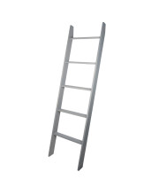 Weathered Gray 72 in. Decorative Blanket Ladder 20'' x 72''