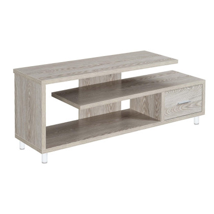 Seal II 1 Drawer 60 inch TV Stand with Shelves