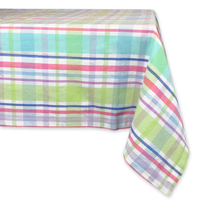 Dii Spring Plaid Tablecloth