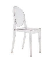 Fine Mod Clear Side Dining Chair