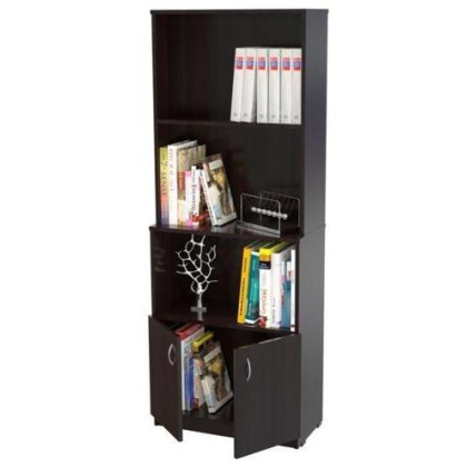 BOOKCASE with STORAGE AREA