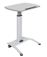 Luxor - Lx-Pnadj-Wh - Pnematic Height Adjustable Lectern