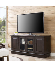52" Wood TV Media Stand Storage Console - Espresso WALK-Q52C4DRESVV