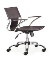 Fine Mod Imports Home Indoor Livingroom Elegant Office Chair, Black