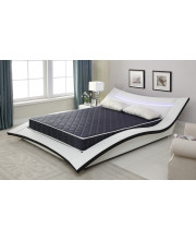 6-Inch Foam Mattress Covered in a Stylish Waterproof Fabric, Twin, Available in Various Sizes